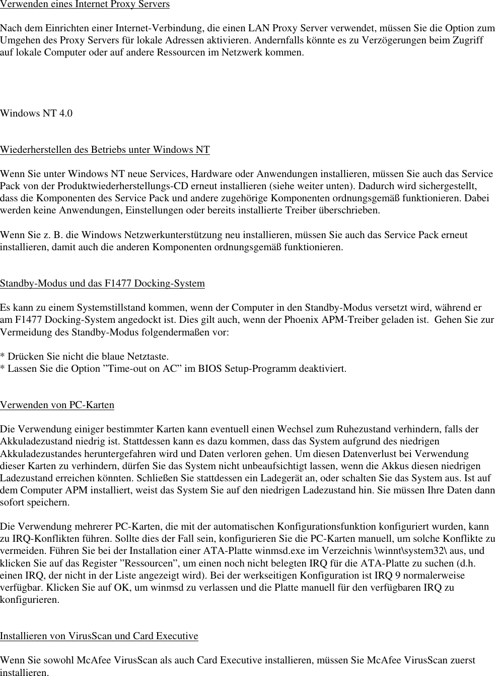 Page 7 of 9 - HP - Hpnotes_xprev_ger Omnibook 6100 Notebook Aktuellste Informationen Lpi05254