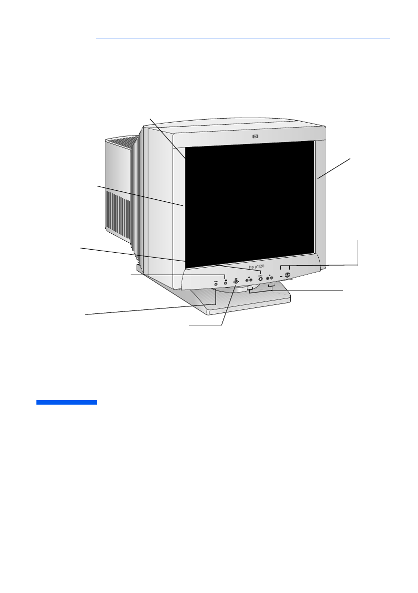 Hp 7f08ko P11 21 Monitor D15a W User S Guide Lpv