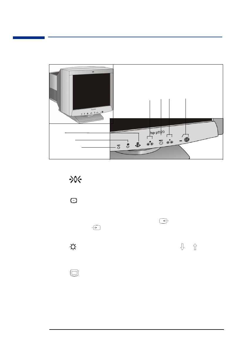 Hp 7f08ko P11 21 Monitor D15a W User S Guide Lpv