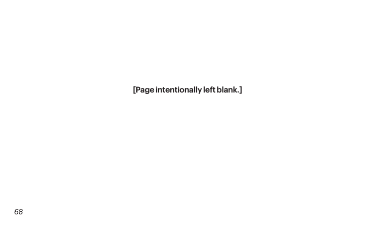 [Page intentionally left blank.] 68