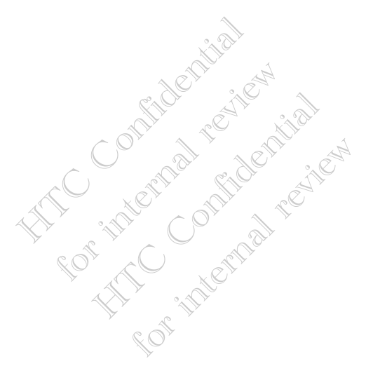 HTC Confidential for internal review HTC Confidential for internal review