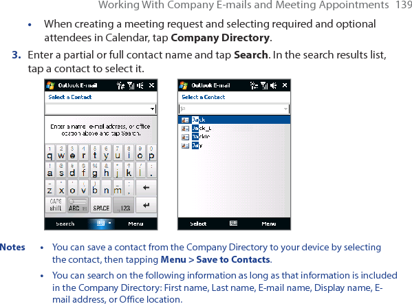 140  Working With Company E-mails and Meeting Appointments