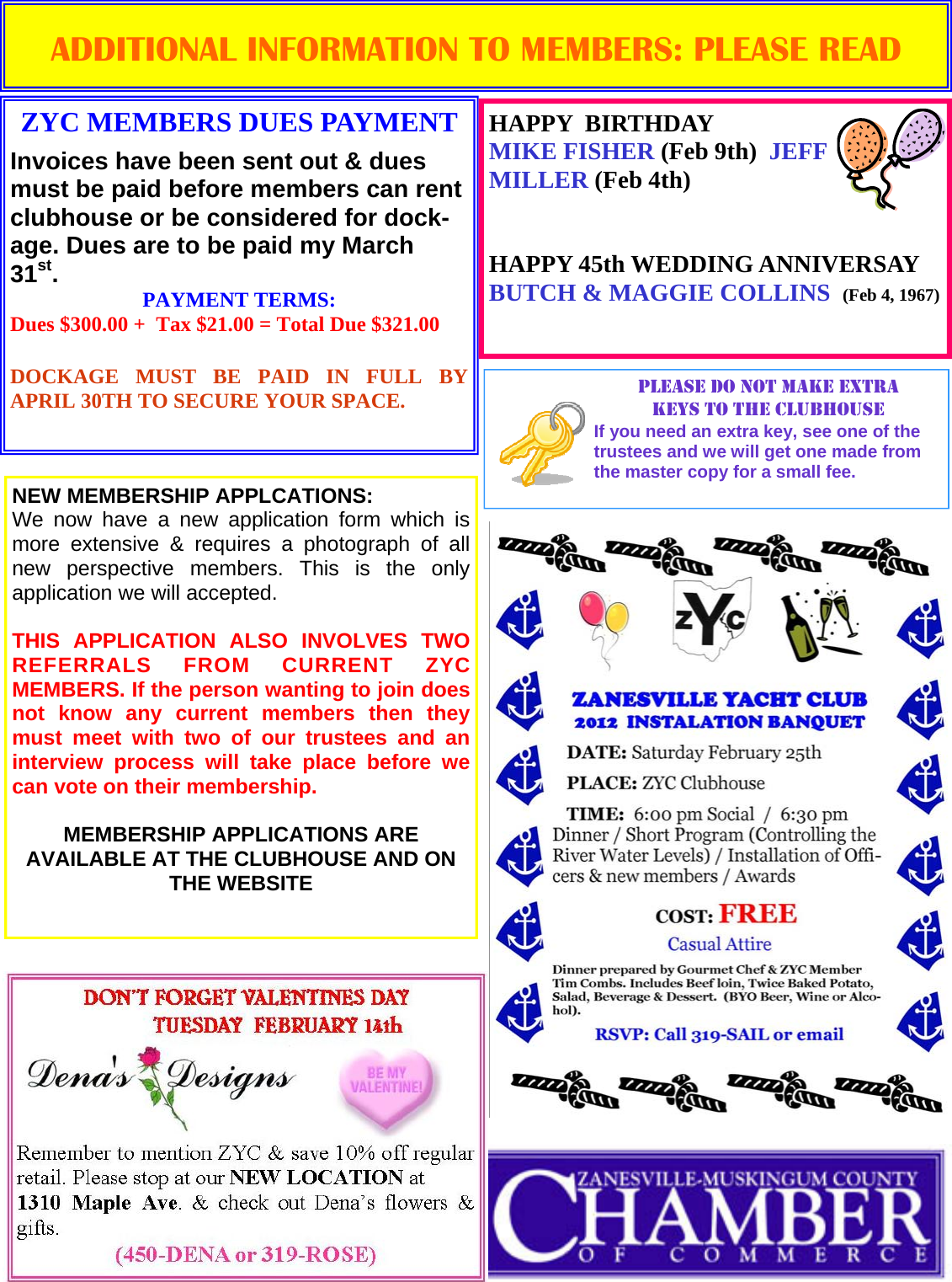 Page 4 of 5 - HTC Jan Feb 2012 Newsletter Preview !