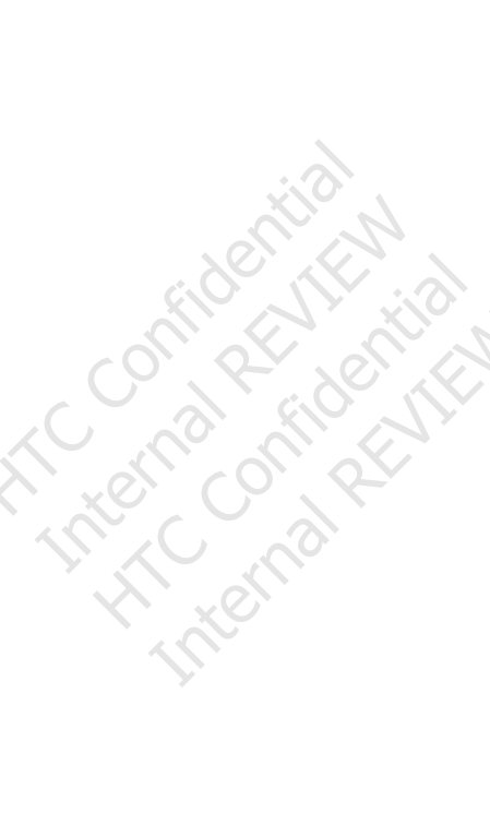HTC Confidential Internal REVIEW HTC Confidential Internal REVIEW