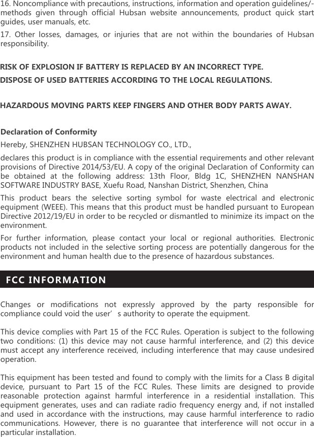 ੹ރ4UTIUSVROGTIK]OZNVXKIG[ZOUTYOTYZX[IZOUTYOTLUXSGZOUTGTJUVKXGZOUTM[OJKROTKYSKZNUJY MO\KT ZNXU[MN ULLOIOGR .[HYGT ]KHYOZK GTTU[TIKSKTZY VXUJ[IZ W[OIQ YZGXZM[OJKY[YKXSGT[GRYKZI 5ZNKX RUYYKY JGSGMKY UX OTP[XOKY ZNGZ GXK TUZ ]OZNOT ZNK HU[TJGXOKY UL .[HYGTXKYVUTYOHOROZ_*KIRGXGZOUTUL)UTLUXSOZ_.KXKH_9.+4@.+4.;(9'4:+).4525-?)52:*JKIRGXKYZNOYVXUJ[IZOYOTIUSVROGTIK]OZNZNKKYYKTZOGRXKW[OXKSKTZYGTJUZNKXXKRK\GTZVXU\OYOUTYUL*OXKIZO\K+;'IUV_ULZNKUXOMOTGR*KIRGXGZOUTUL)UTLUXSOZ_IGTHK UHZGOTKJ GZ ZNK LURRU]OTM GJJXKYY  ZN ,RUUX (RJM ) 9.+4@.+4 4'49.'495,:='8+/4*;9:8?('9+>[KL[8UGJ4GTYNGT*OYZXOIZ9NKT`NKT)NOTG:NOY VXUJ[IZ HKGXY ZNK YKRKIZO\K YUXZOTM Y_SHUR LUX ]GYZK KRKIZXOIGR GTJ KRKIZXUTOIKW[OVSKTZ=+++:NOYSKGTYZNGZZNOYVXUJ[IZS[YZHKNGTJRKJV[XY[GTZZU+[XUVKGT*OXKIZO\K+;OTUXJKXZUHKXKI_IRKJUXJOYSGTZRKJZUSOTOSO`KOZYOSVGIZUTZNKKT\OXUTSKTZ,UX L[XZNKX OTLUXSGZOUT VRKGYK IUTZGIZ _U[X RUIGR UX XKMOUTGR G[ZNUXOZOKY +RKIZXUTOIVXUJ[IZYTUZOTIR[JKJOTZNKYKRKIZO\KYUXZOTMVXUIKYYGXKVUZKTZOGRR_JGTMKXU[YLUXZNKKT\OXUTSKTZGTJN[SGTNKGRZNJ[KZUZNKVXKYKTIKULNG`GXJU[YY[HYZGTIKY8/915,+>6259/54/,('::+8?/98+62')+*(?'4/4)588+)::?6+*/9659+5,;9+*('::+8/+9'))58*/4-:5:.+25)'28+-;2':/549.'@'8*5;935</4-6'8:91++6,/4-+89'4*5:.+8(5*?6'8:9'='?,))/4,583':/54)NGTMKY UX SUJOLOIGZOUTY TUZ K^VXKYYR_ GVVXU\KJ H_ ZNK VGXZ_ XKYVUTYOHRK LUXIUSVROGTIKIU[RJ\UOJZNK[YKXȑYG[ZNUXOZ_ZUUVKXGZKZNKKW[OVSKTZ:NOYJK\OIKIUSVROKY]OZN6GXZULZNK,))8[RKY5VKXGZOUTOYY[HPKIZZUZNKLURRU]OTMZ]U IUTJOZOUTY   ZNOY JK\OIK SG_ TUZ IG[YK NGXSL[R OTZKXLKXKTIK GTJ  ZNOY JK\OIKS[YZGIIKVZGT_OTZKXLKXKTIKXKIKO\KJOTIR[JOTMOTZKXLKXKTIKZNGZSG_IG[YK[TJKYOXKJUVKXGZOUT:NOYKW[OVSKTZNGYHKKTZKYZKJGTJLU[TJZUIUSVR_]OZNZNKROSOZYLUXG)RGYY(JOMOZGRJK\OIK V[XY[GTZ ZU 6GXZ  UL ZNK ,)) 8[RKY :NKYK ROSOZY GXK JKYOMTKJ ZU VXU\OJKXKGYUTGHRK VXUZKIZOUT GMGOTYZ NGXSL[R OTZKXLKXKTIK OT G XKYOJKTZOGR OTYZGRRGZOUT :NOYKW[OVSKTZMKTKXGZKY[YKYGTJIGTXGJOGZKXGJOULXKW[KTI_KTKXM_GTJOLTUZOTYZGRRKJGTJ [YKJ OT GIIUXJGTIK ]OZN ZNK OTYZX[IZOUTY SG_ IG[YK NGXSL[R OTZKXLKXKTIK ZU XGJOUIUSS[TOIGZOUTY .U]K\KX ZNKXK OY TU M[GXGTZKK ZNGZ OTZKXLKXKTIK ]ORR TUZ UII[X OT GVGXZOI[RGXOTYZGRRGZOUT
