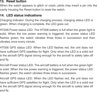 Page 14 of HUBSAN TECHNOLOGY T006TX GPS Watch Transmitter User Manual