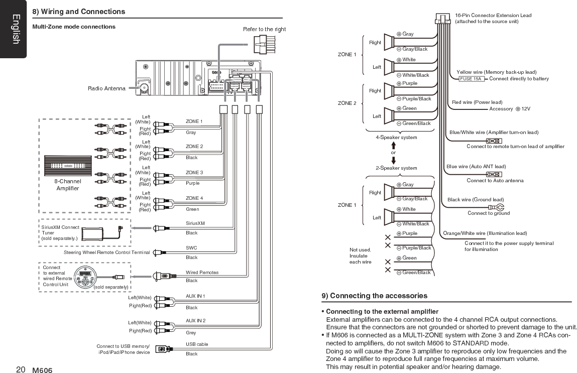 Clarion Co., Ltd.PN: 1270750070332016/03Copyright &copy; 2016 Clarion Co., Ltd.Printed in China / Imprim&eacute; en Chine / Impreso en China
