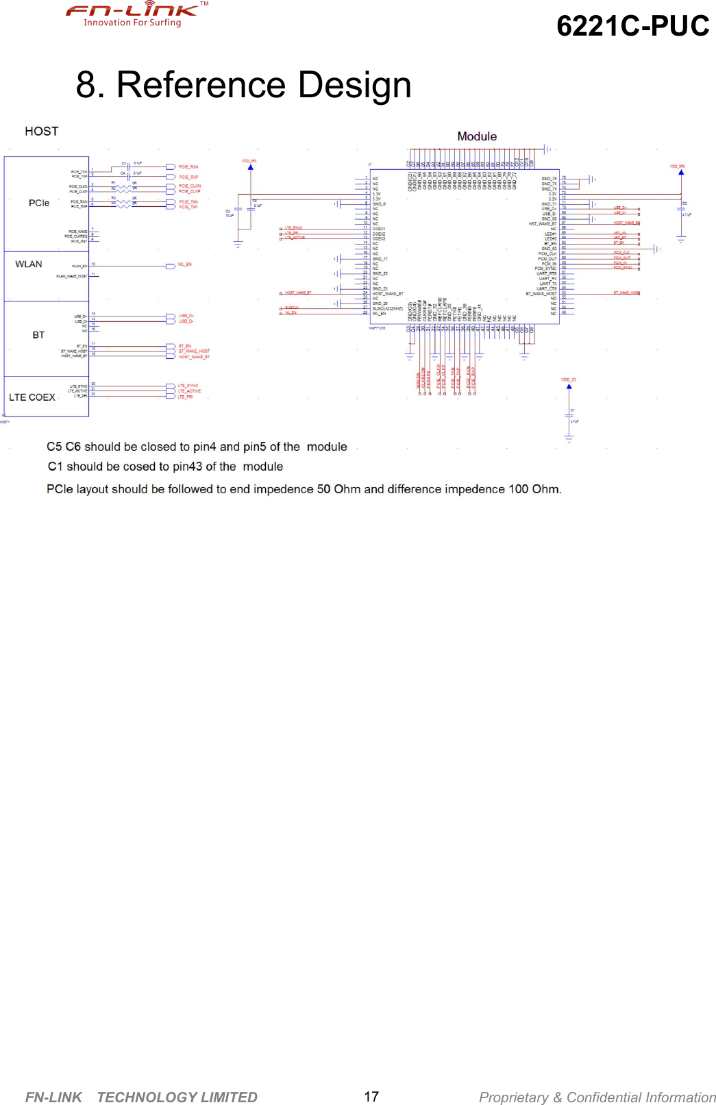 6221C-PUCFN-LINK TECHNOLOGY LIMITED Proprietary &amp; Confidential Information178. Reference Design