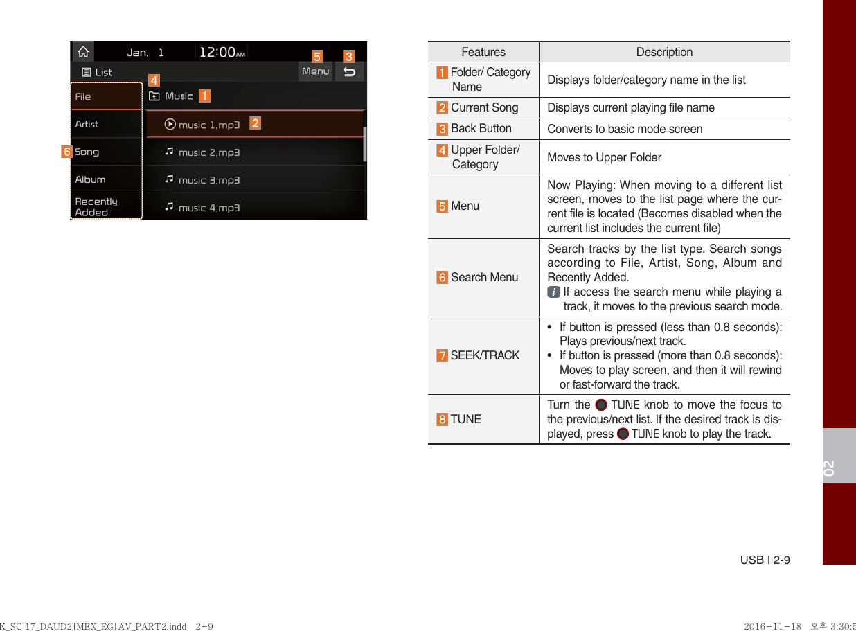 Page 24 of HYUNDAI MOBIS ADB10SKAN DISPLAY CAR SYSTEM User Manual 