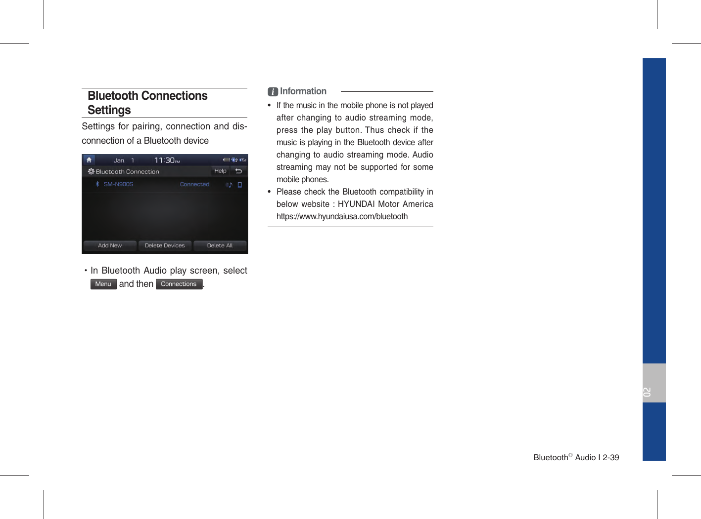 Page 57 of HYUNDAI MOBIS ATBB0G2AN1 DISPLAY CAR SYSTEM User Manual 