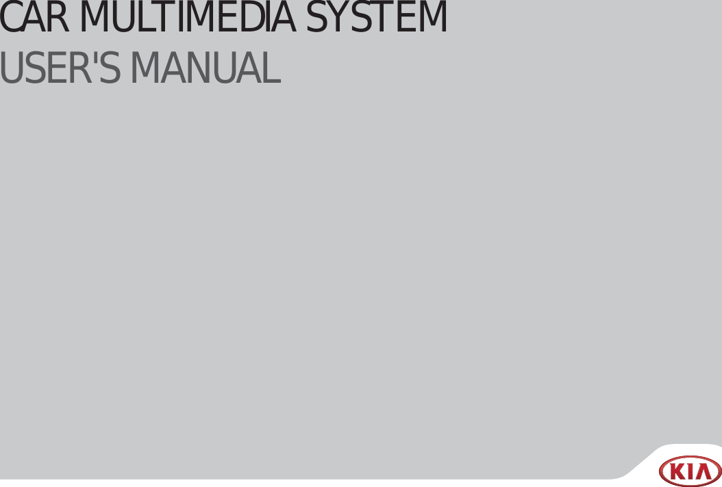 Page 1 of HYUNDAI MOBIS ATC40G5AN DIGITAL CAR AVN SYSTEM User Manual 