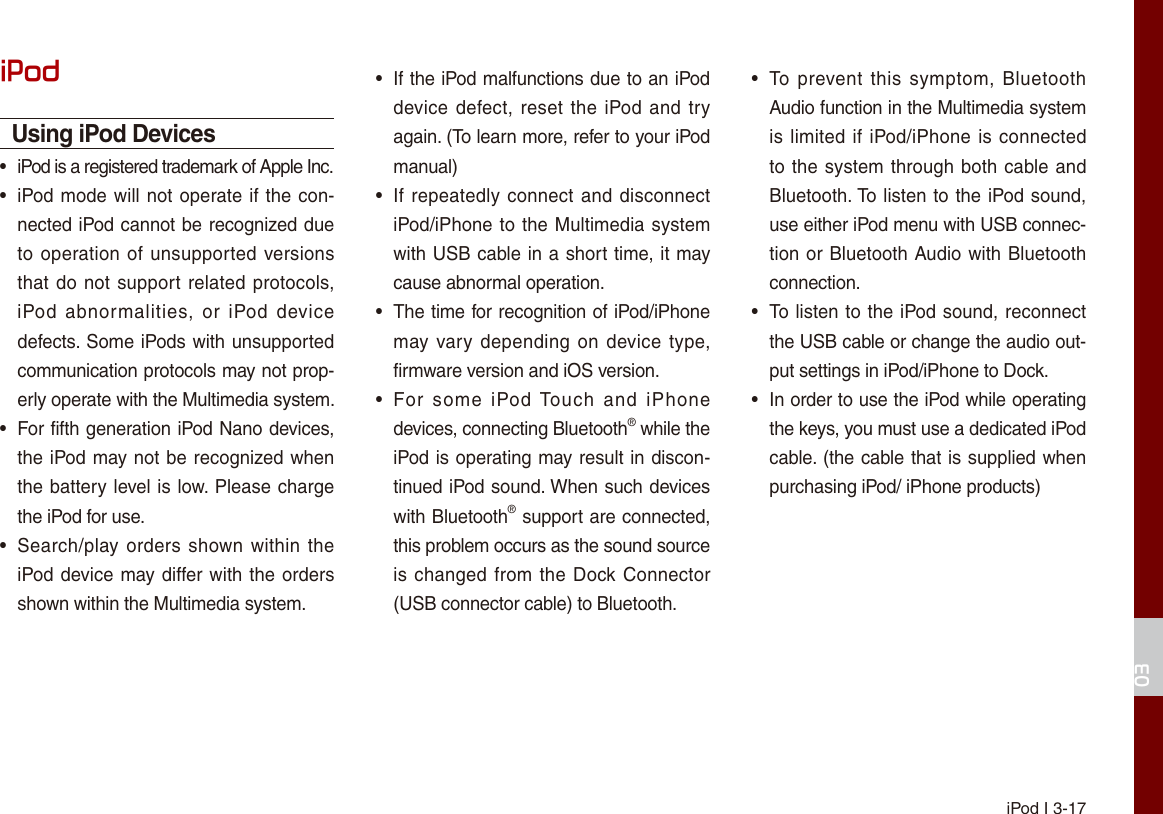Page 43 of HYUNDAI MOBIS AVC41G5AN DIGITAL CAR AVN SYSTEM User Manual Part I