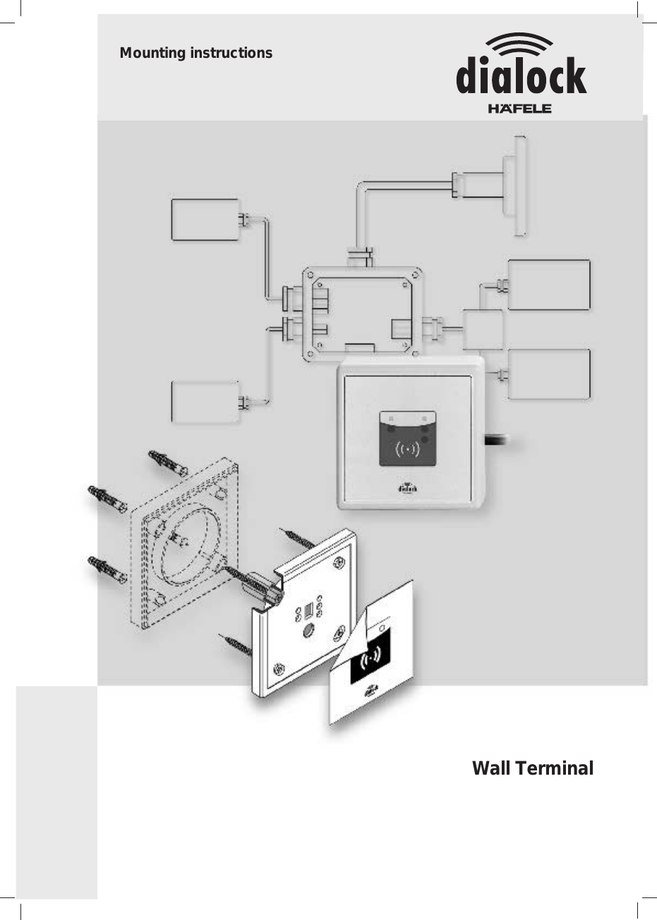 Wall TerminalMounting instructions