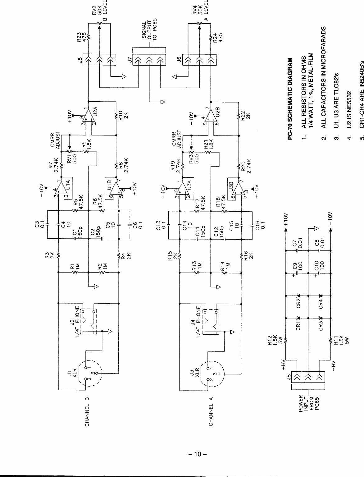 Page 11 of 12 - Hafler Hafler-Pro-1200-Users-Manual-  Hafler-pro-1200-users-manual