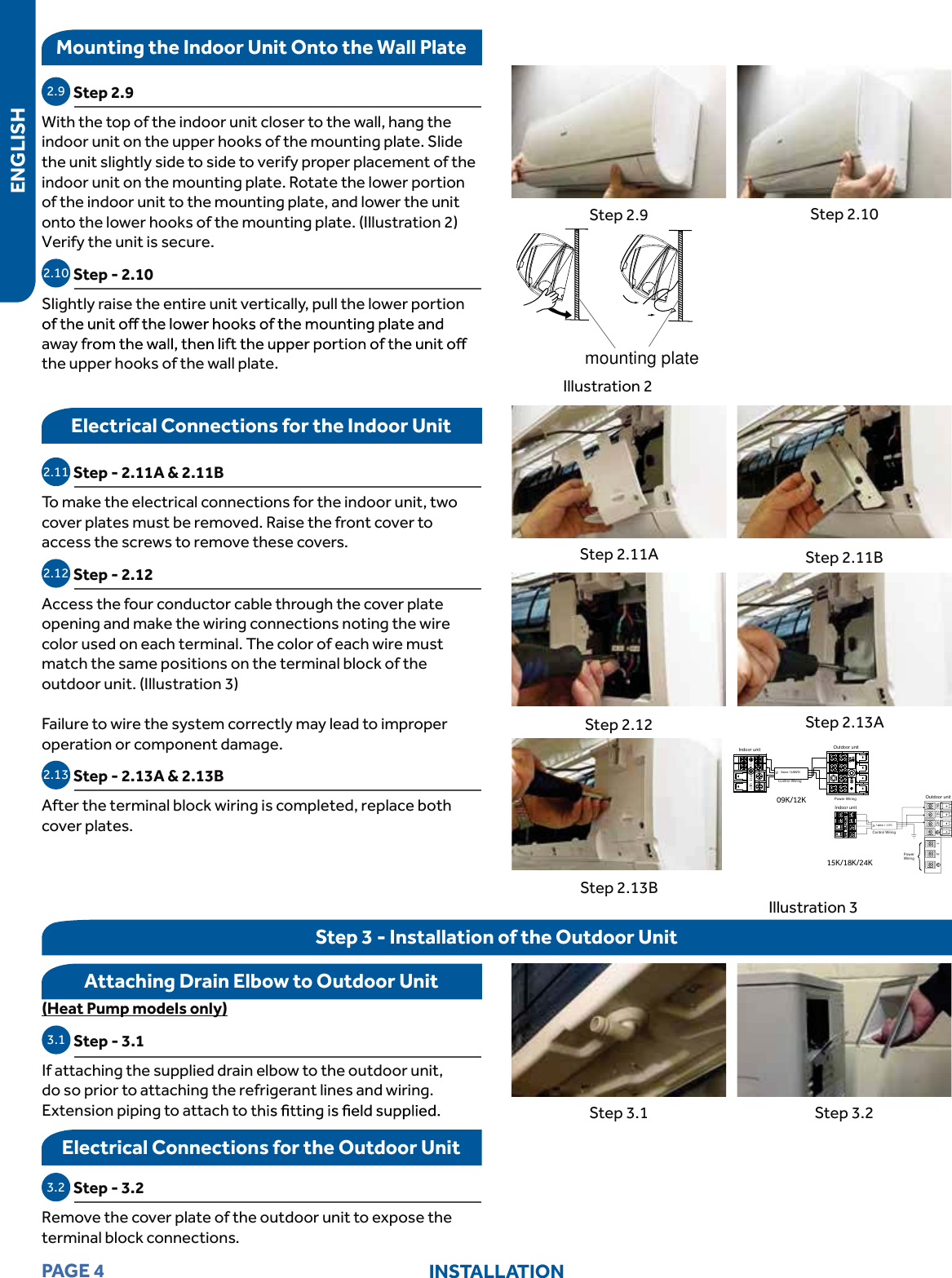 Page 4 of 10 - Haier AS09TB1HRH 30303130353930353630B0B2D7B0CBB5C3F7CAE92E706466 User Manual  AIR HANDLER (INDOOR BLOWER&EVAP) - Manuals And Guides 1802064L