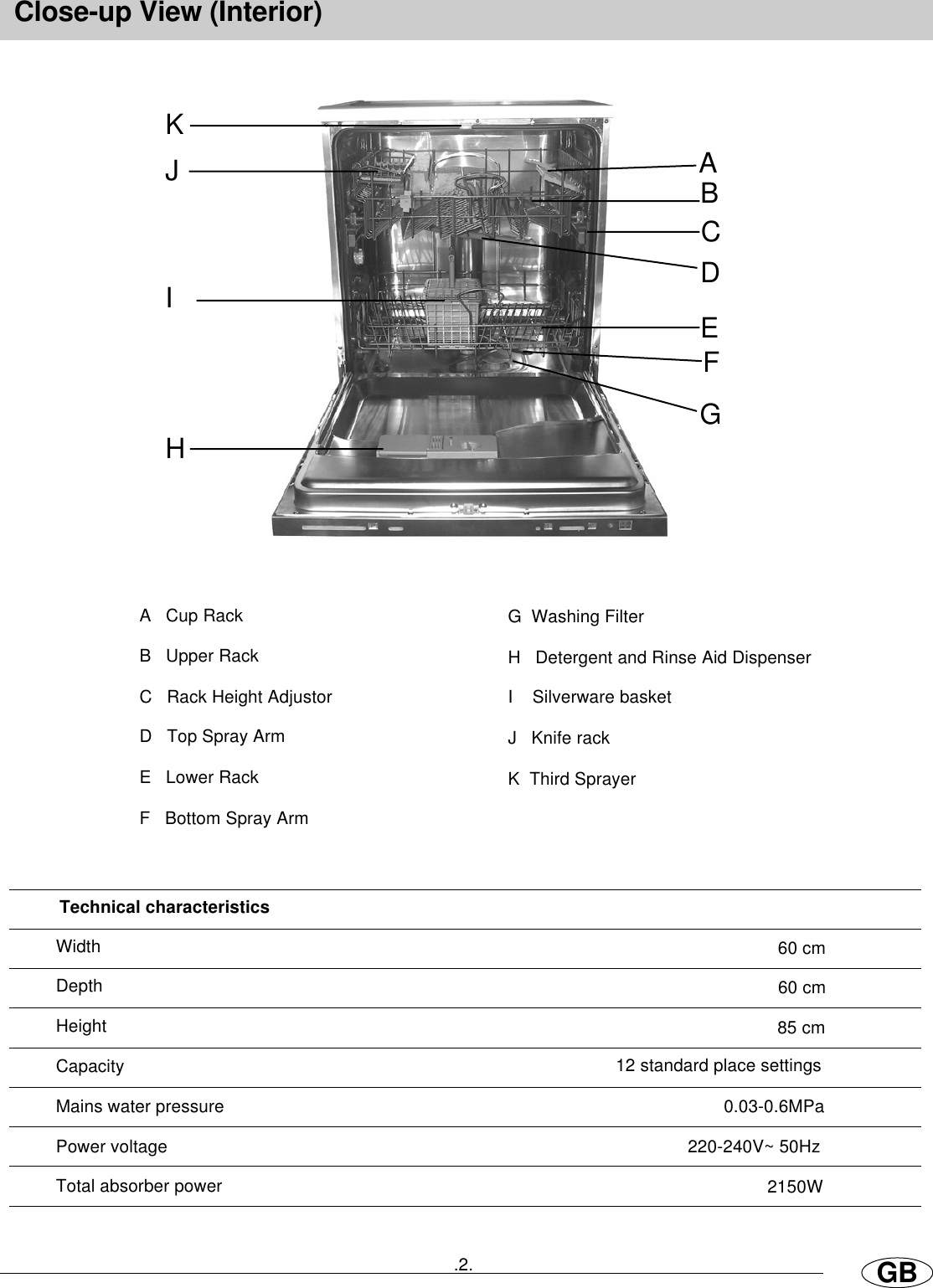 Page 3 of 12 - Haier Haier-Haier-Dishwasher-Hdw300Ss-Users-Manual-  Haier-haier-dishwasher-hdw300ss-users-manual