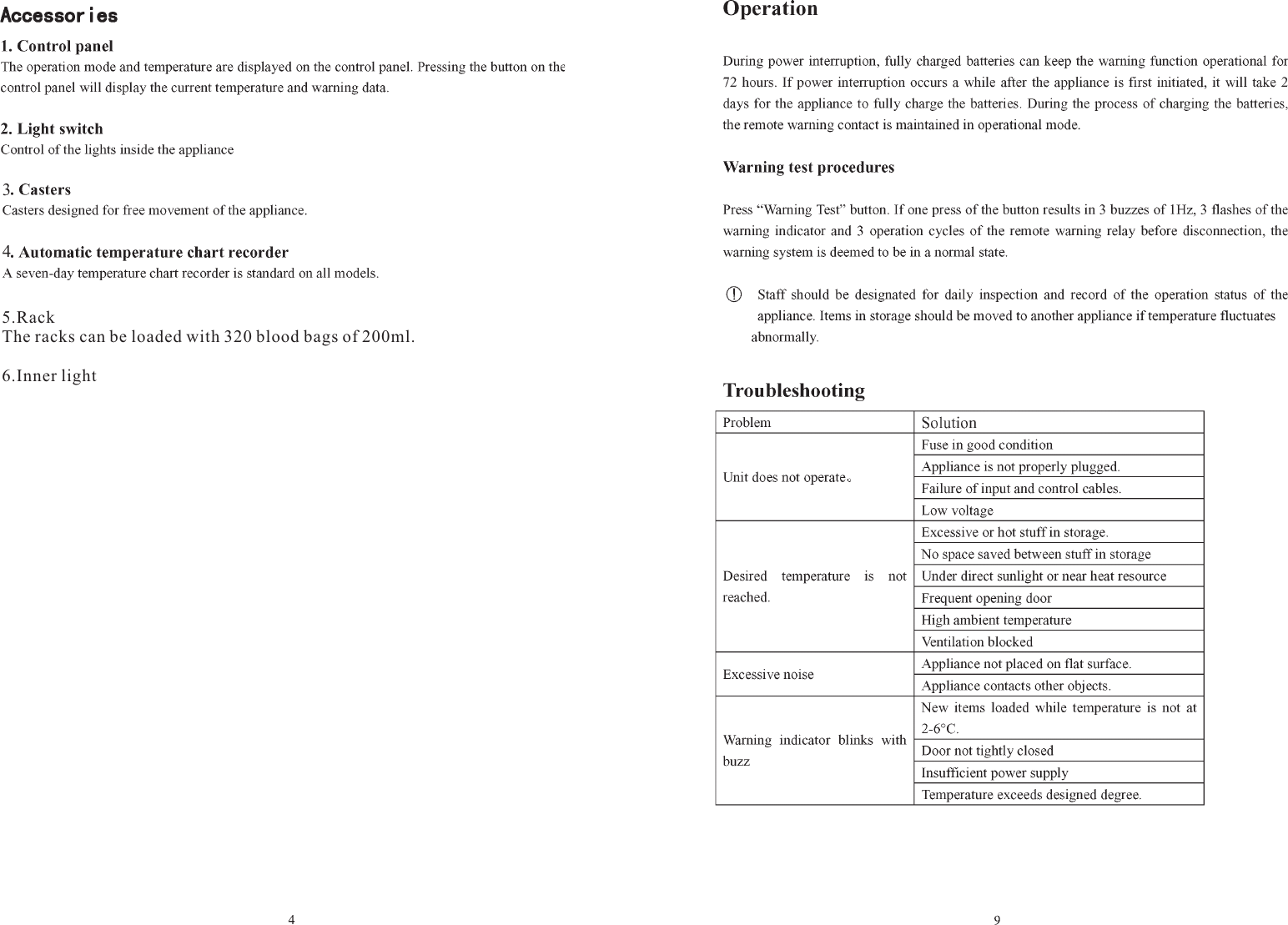 Page 8 of 10 - Haier Haier-Haier-Refrigerator-Hxc-576-Users-Manual- HXC-936  Haier-haier-refrigerator-hxc-576-users-manual