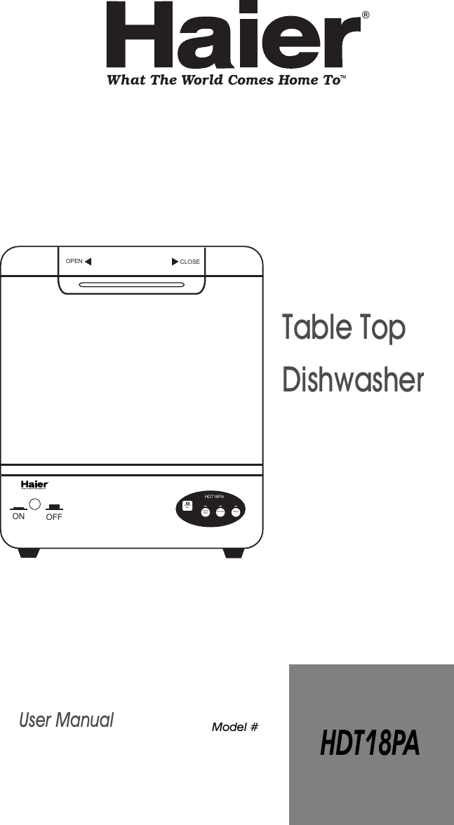 haier dishwasher e30