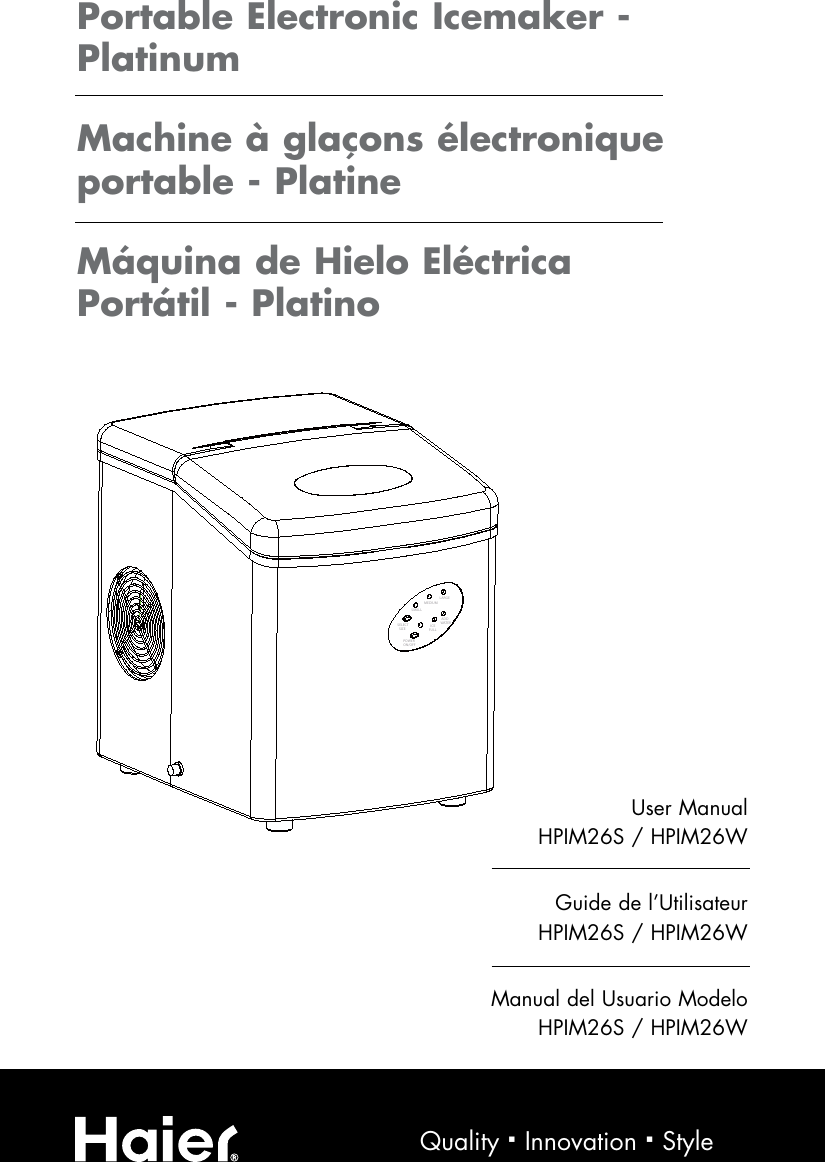 Haier Hpim26s Users Manual