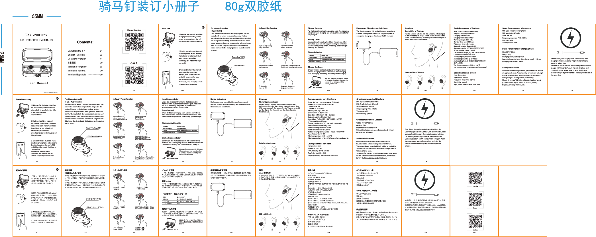 Hale Devices PA001 Aiwa Prodigy Air Earphones User Manual T22 6