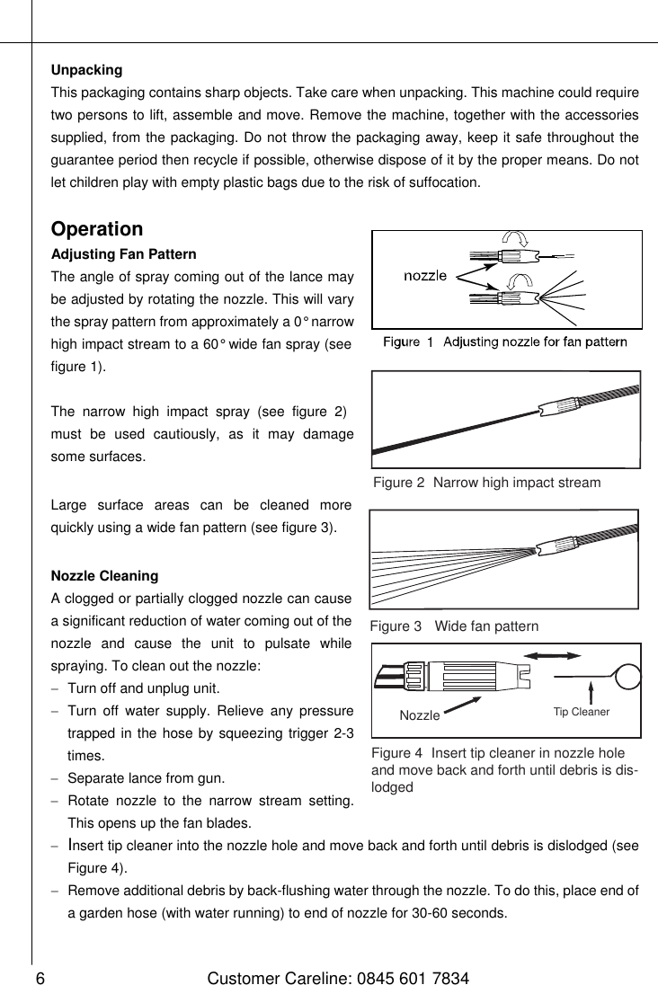 Halfords Hp 1400 Users Manual Electric Pressure Washers