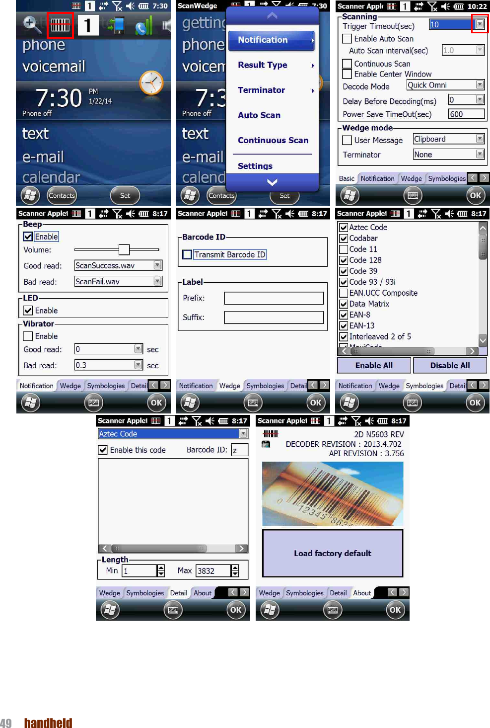 NAUTIZ X4 Manual 49  handheld                    