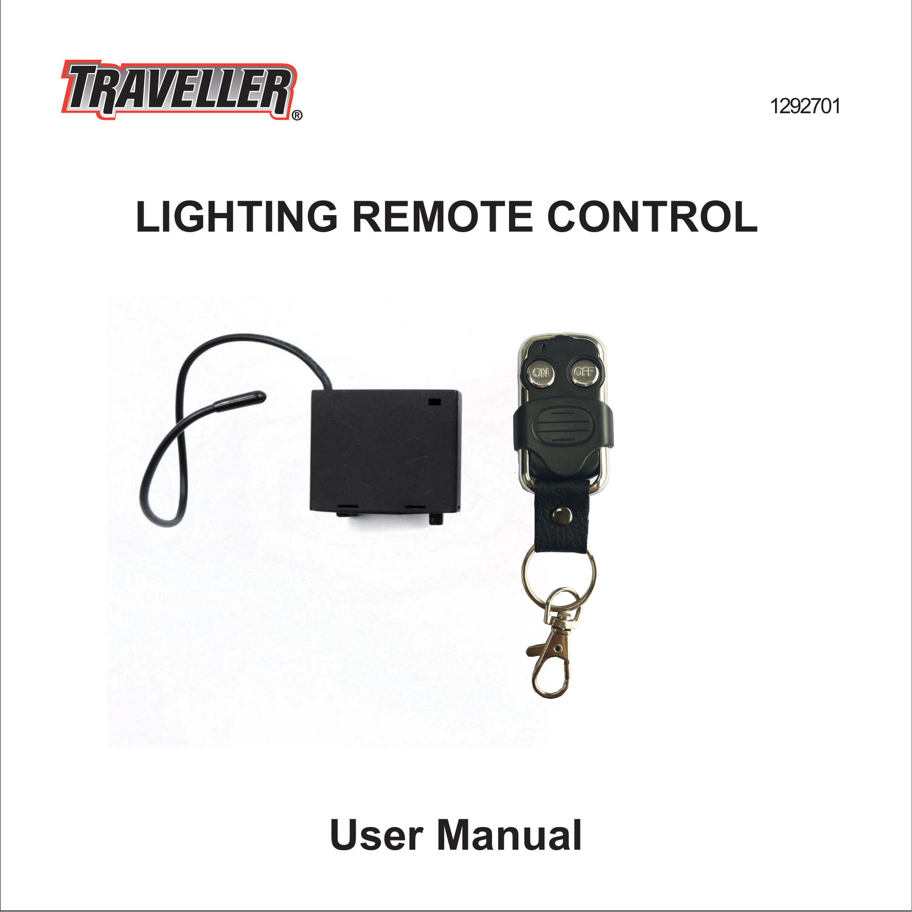 Page 1 of HangZhou Dingyu Electronic Technology 1292701 TRV LIGHTING REMOTE CONTROL User Manual 
