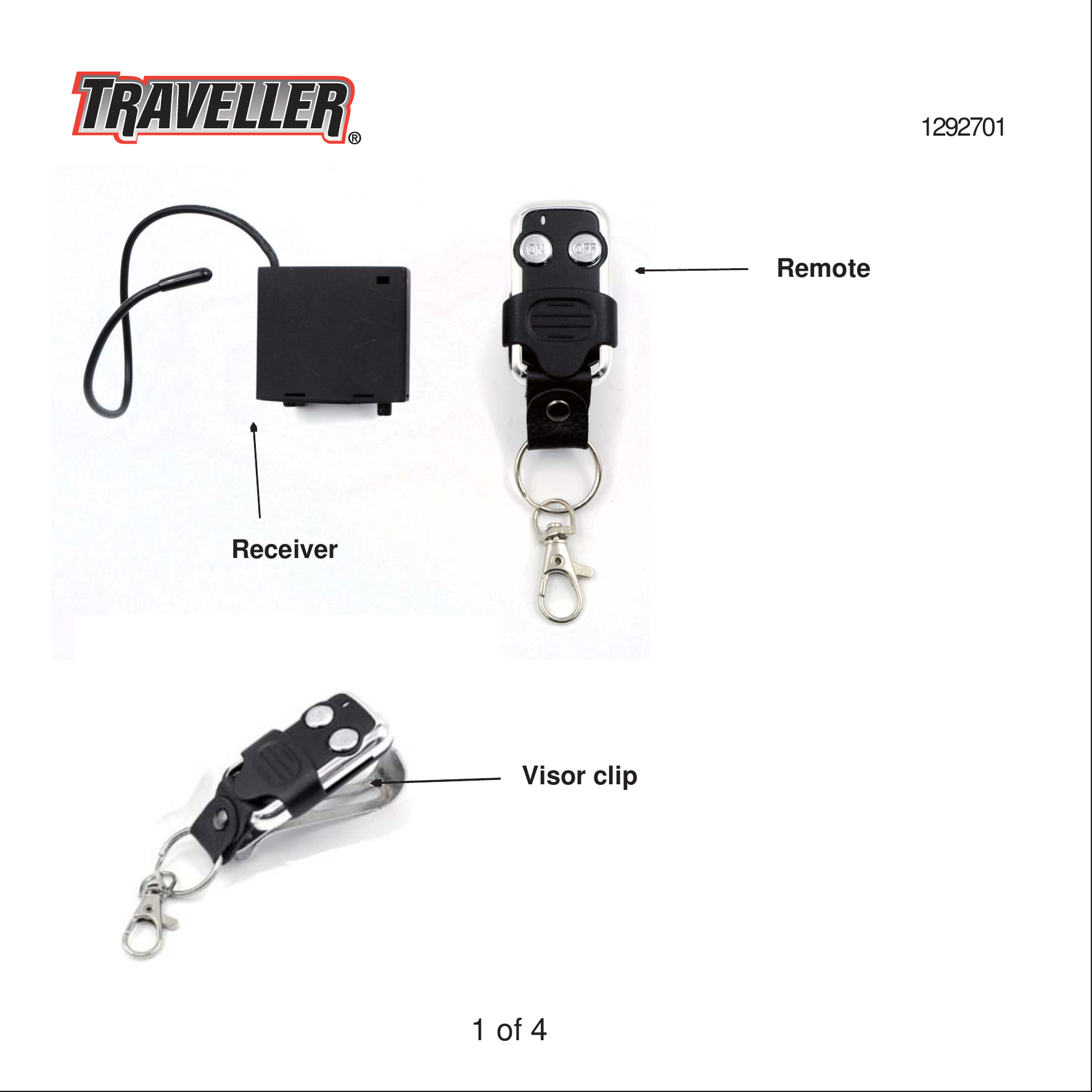 Page 2 of HangZhou Dingyu Electronic Technology 1292701 TRV LIGHTING REMOTE CONTROL User Manual 