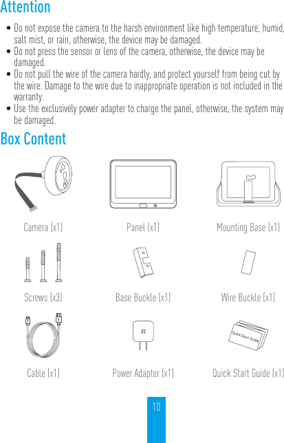 Page 10 of Hangzhou Ezviz Software CSDP1 Wire-free Smart Door Viewer User Manual