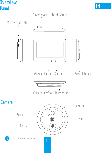 Page 11 of Hangzhou Ezviz Software CSDP1 Wire-free Smart Door Viewer User Manual