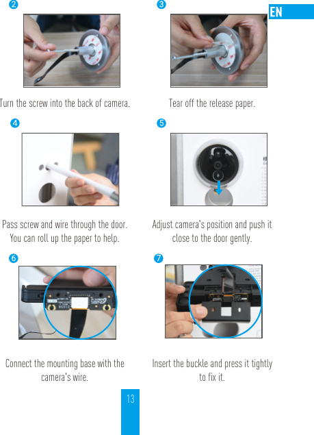 Page 13 of Hangzhou Ezviz Software CSDP1 Wire-free Smart Door Viewer User Manual