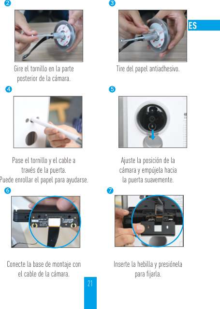 Page 21 of Hangzhou Ezviz Software CSDP1 Wire-free Smart Door Viewer User Manual