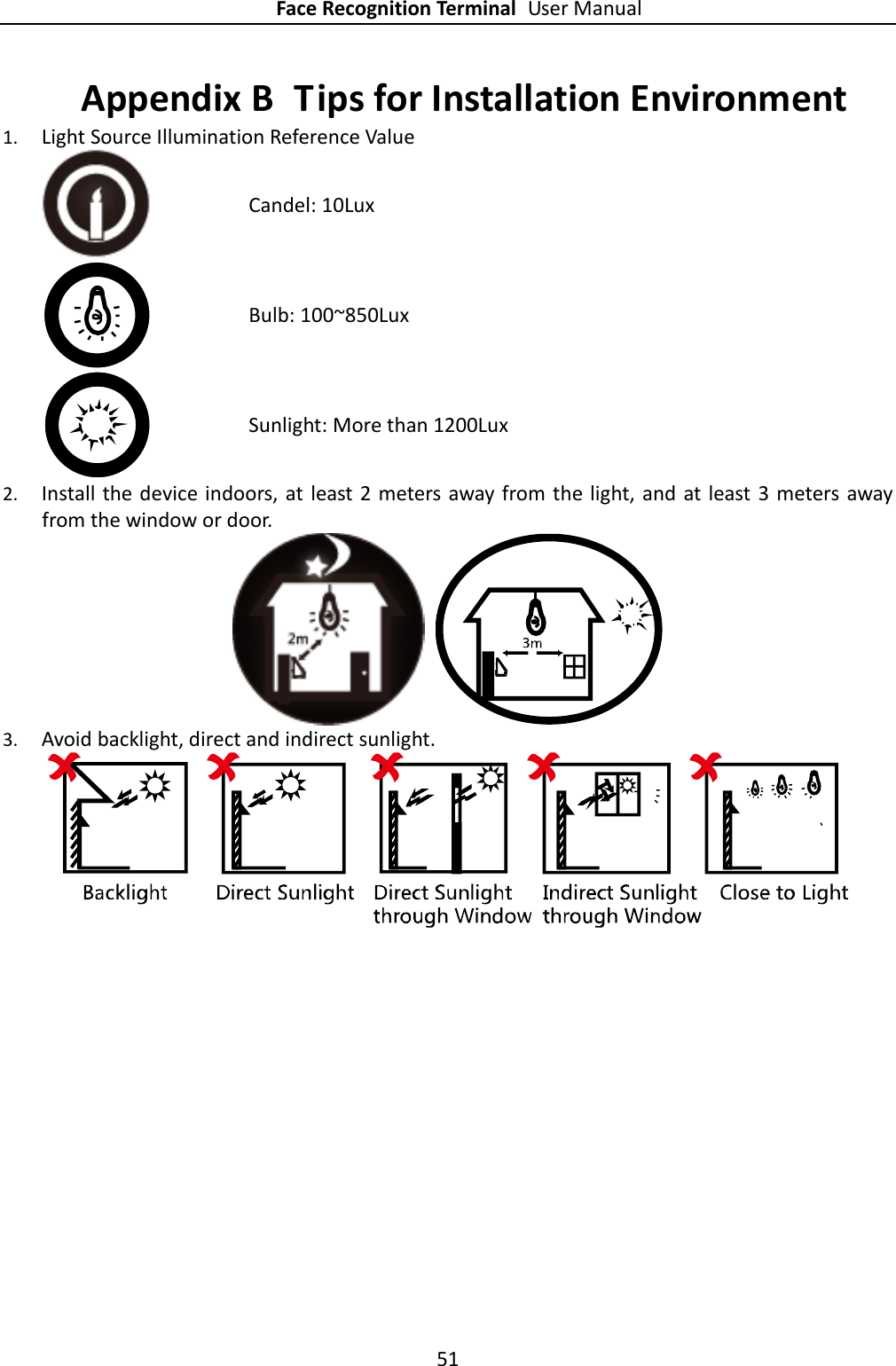 Page 51 of Hangzhou Hikvision Digital Technology K1T604 Face Recognition Terminal User Manual 