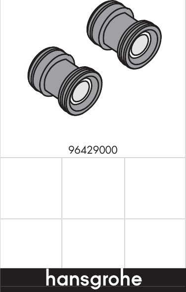 Page 1 of 2 - Hans-Grohe Hans-Grohe-Shower-Mixer-96429000-Users-Manual-  Hans-grohe-shower-mixer-96429000-users-manual