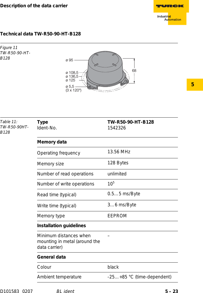 Page 73 of Hans Turck and KG TNCK40 HF- RFID read/write device User Manual 