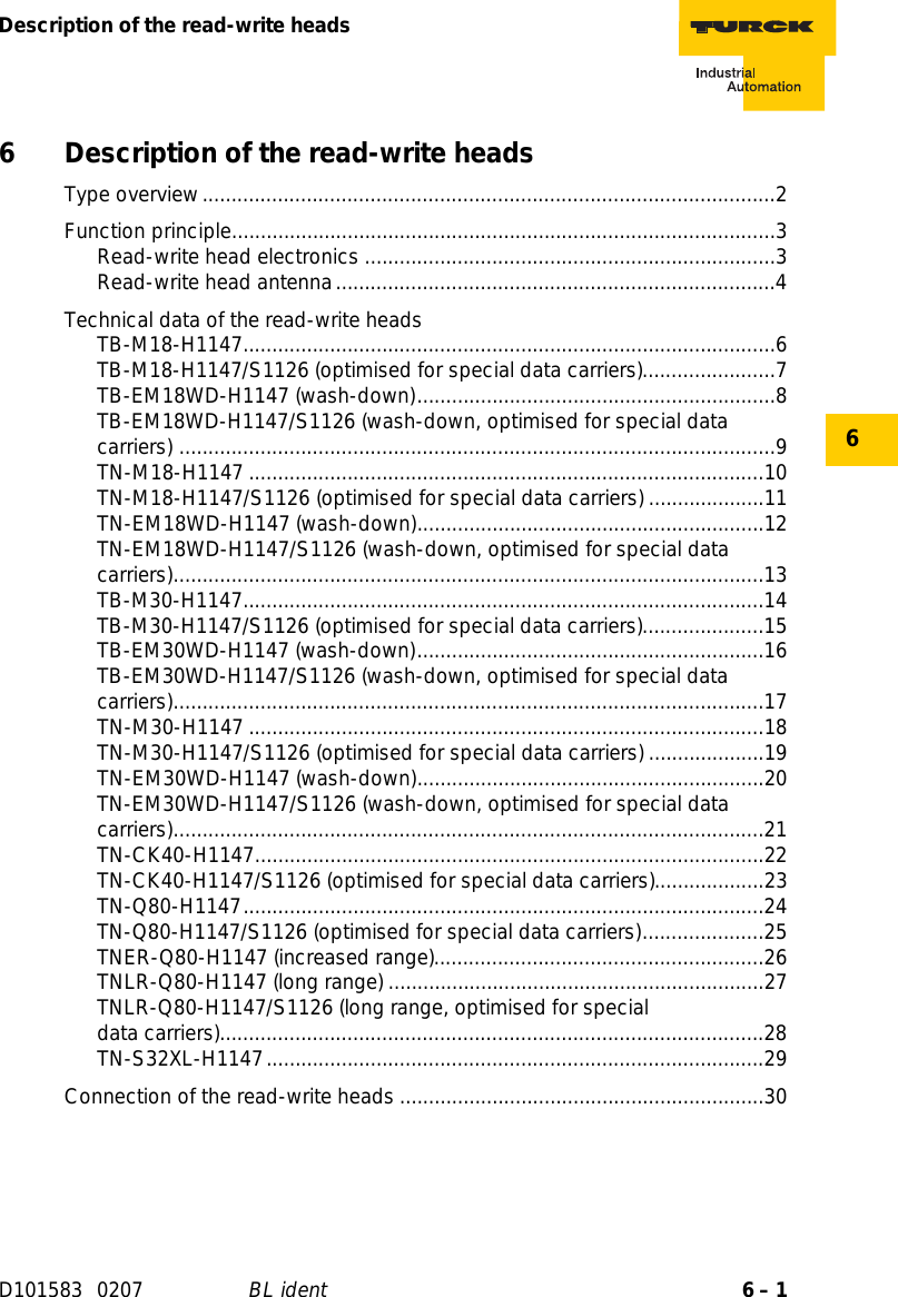 Page 83 of Hans Turck and KG TNCK40 HF- RFID read/write device User Manual 