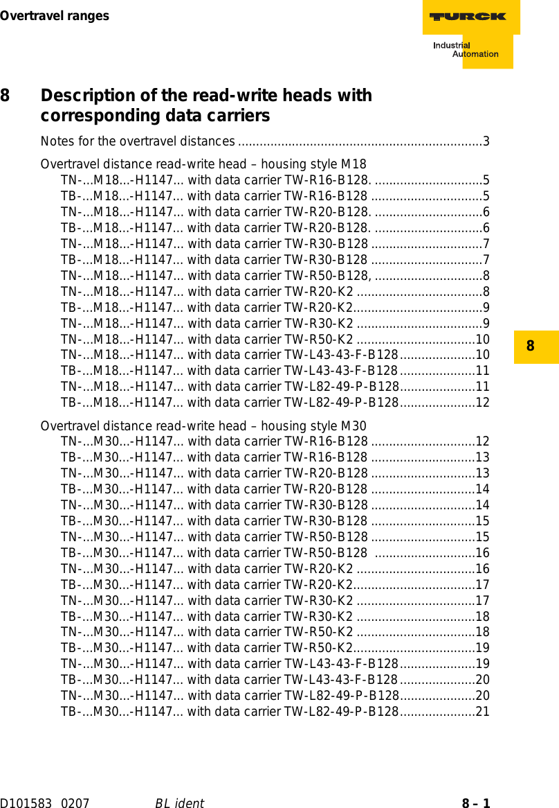 Page 135 of Hans Turck and KG TNSLRQ42 RFID Reader User Manual 