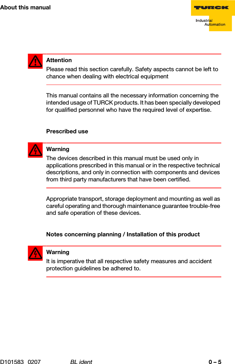 Page 17 of Hans Turck and KG TNSLRQ42 RFID Reader User Manual 