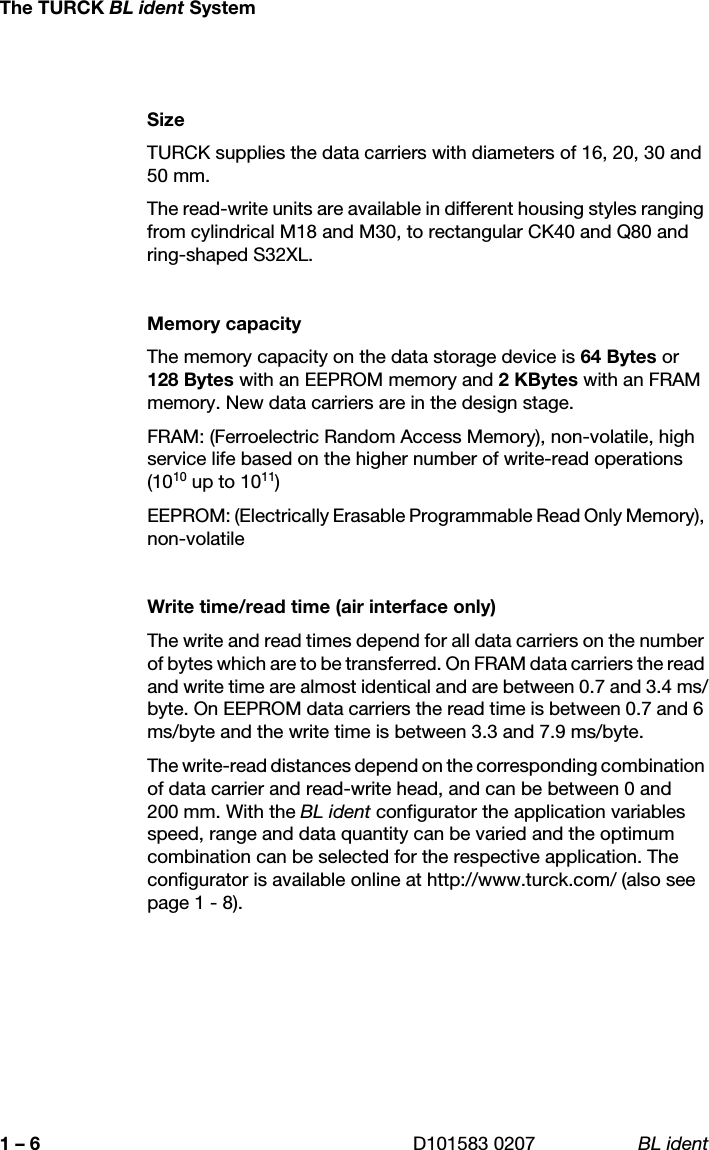 Page 24 of Hans Turck and KG TNSLRQ42 RFID Reader User Manual 