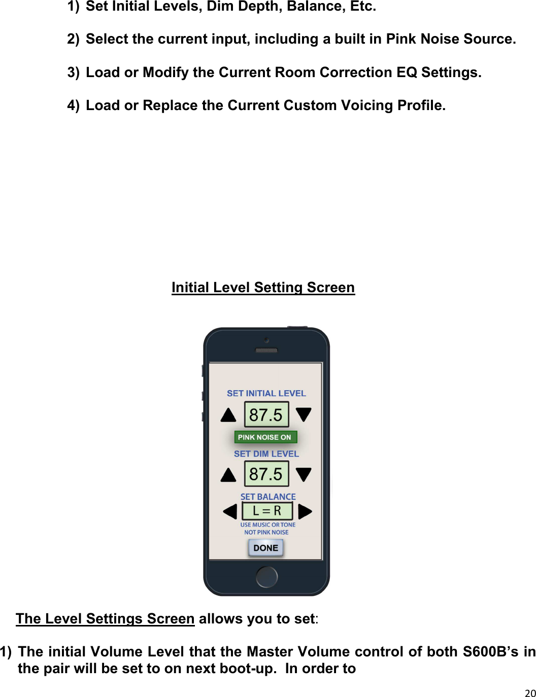 Page 20 of Hansong PXS600B Studio Monitor speaker, S600B User Manual 