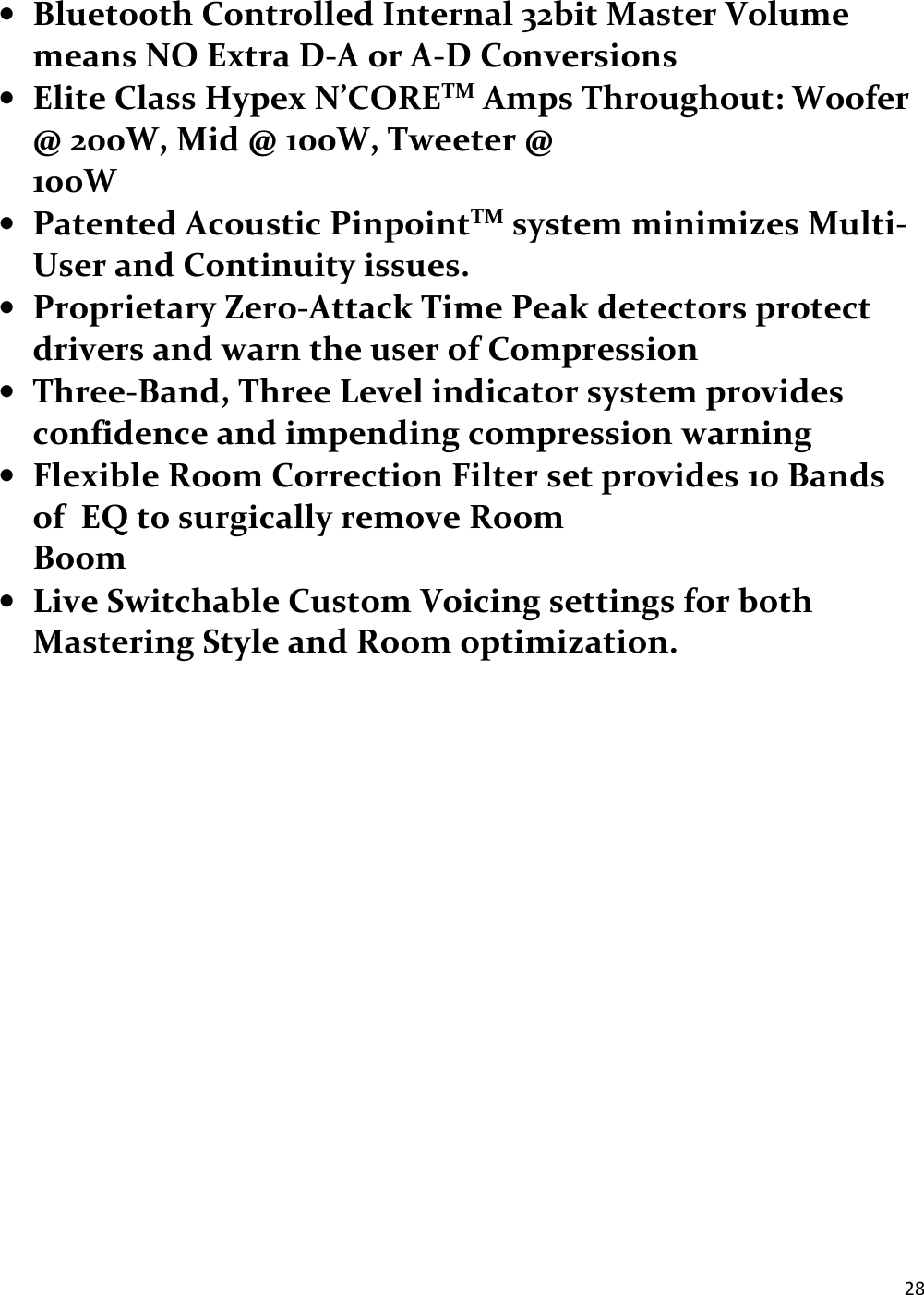 Page 28 of Hansong PXS600B Studio Monitor speaker, S600B User Manual 