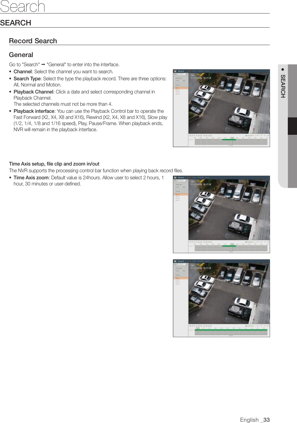 Page 33 of Hanwha Techwin SNC79441BW Wireless Camera User Manual 
