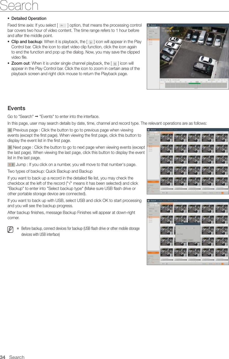 Page 34 of Hanwha Techwin SNC79441BW Wireless Camera User Manual 