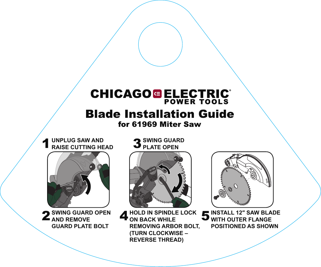 Page 1 of 1 - Harbor-Freight Harbor-Freight-12-In-Double-Bevel-Sliding-Compound-Miter-Saw-With-Laser-Guide-System-Quick-Start-Manual- Harbor-freight-12-in-double-bevel-sliding-compound-miter-saw-with-laser-guide-system-quick-start-manual