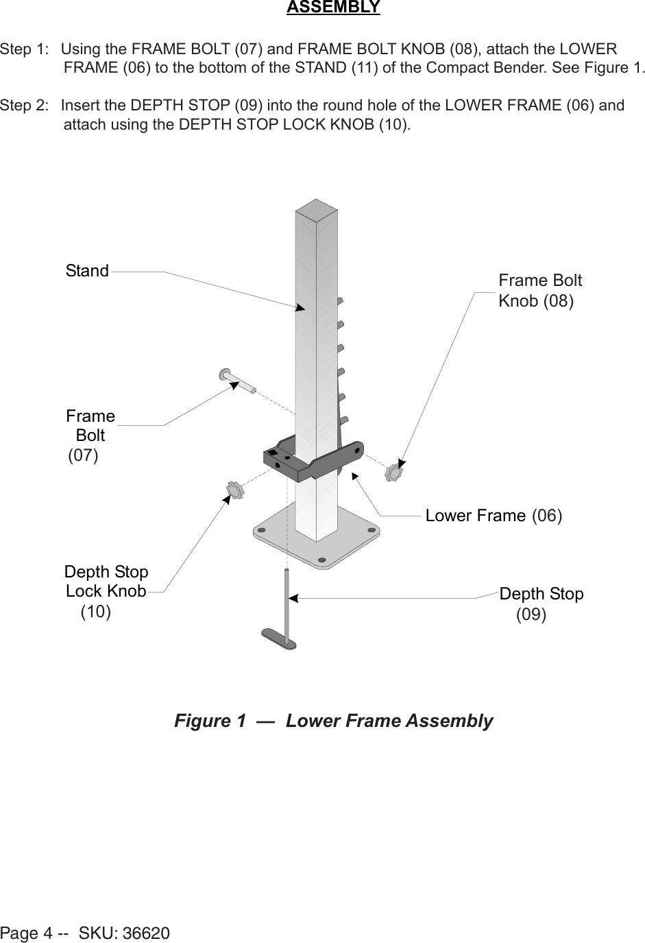 Page 4 of 8 - Harbor-Freight Harbor-Freight-1-2-In-Picket-Twister-Attachment-Product-Manual- Harbor-freight-1-2-in-picket-twister-attachment-product-manual