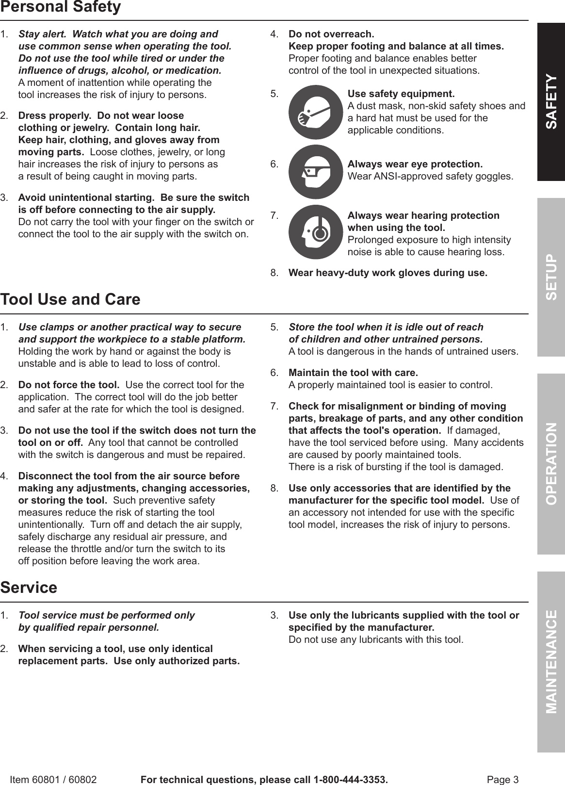 Page 3 of 12 - Harbor-Freight Harbor-Freight-15-Lb-Portable-Soda-Blaster-Product-Manual-  Harbor-freight-15-lb-portable-soda-blaster-product-manual