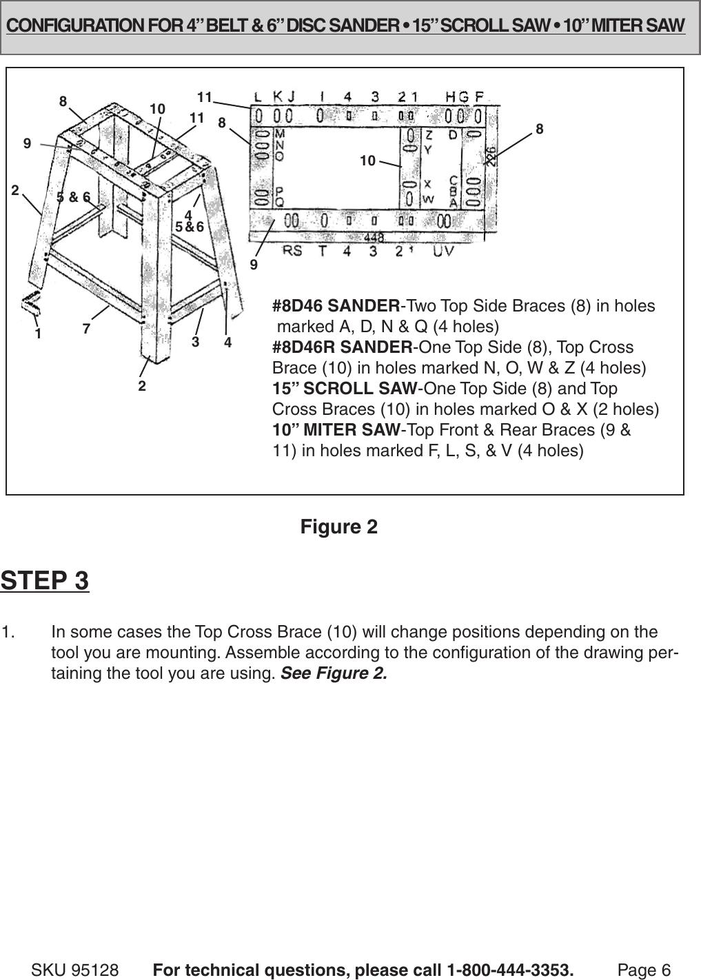 Page 6 of 11 - Harbor-Freight Harbor-Freight-29-In-Heavy-Duty-Tool-Stand-Product-Manual-  Harbor-freight-29-in-heavy-duty-tool-stand-product-manual