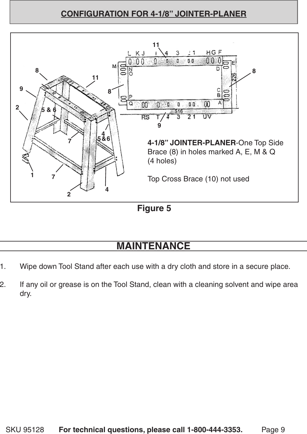 Page 9 of 11 - Harbor-Freight Harbor-Freight-29-In-Heavy-Duty-Tool-Stand-Product-Manual-  Harbor-freight-29-in-heavy-duty-tool-stand-product-manual
