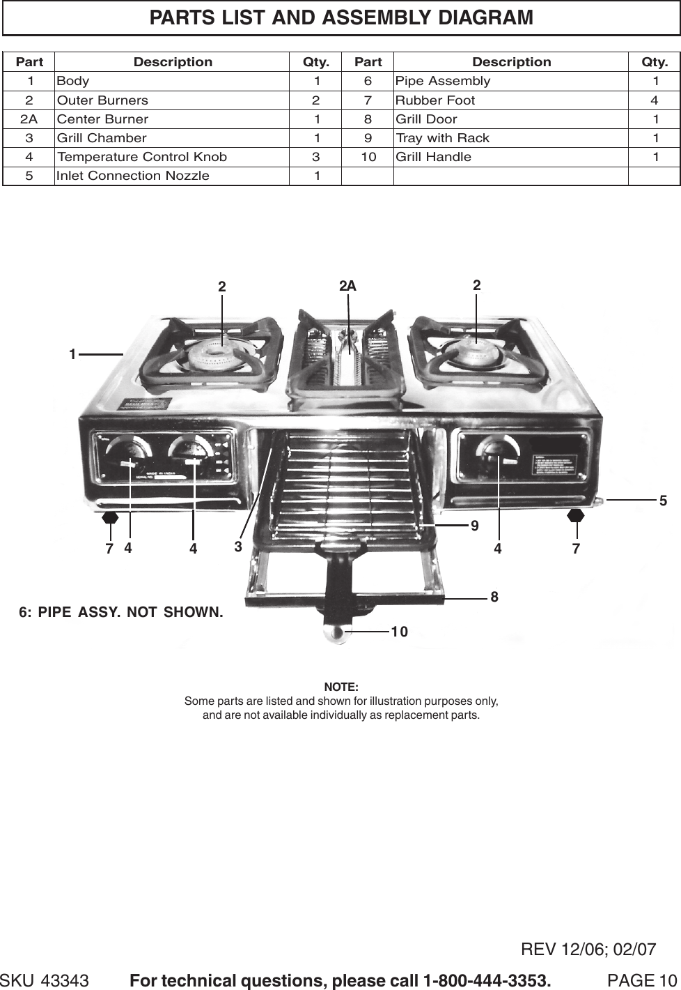 Page 10 of 10 - Harbor-Freight Harbor-Freight-43343-Users-Manual- Ul Manual  Harbor-freight-43343-users-manual