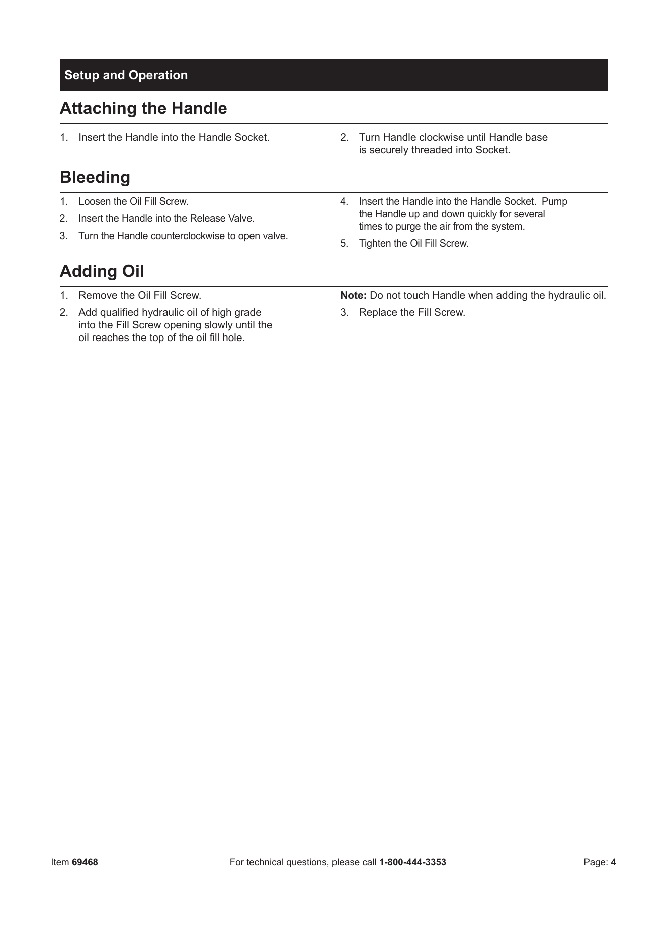Page 4 of 8 - Harbor-Freight Harbor-Freight-69468-Owner-S-Manual